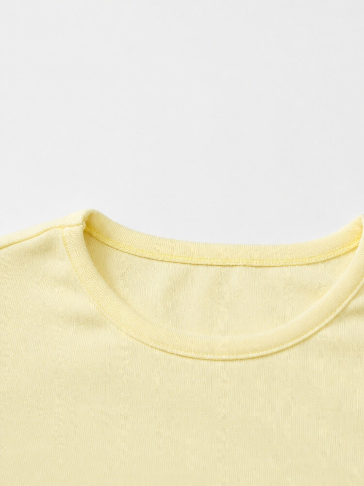 Y2K Always Late Baby Tee