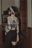 Vintage Egyptian Crop Top