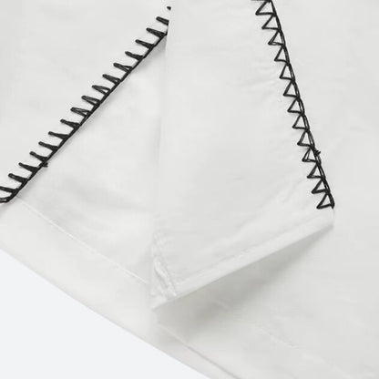 Y2K Artsy White Shirt