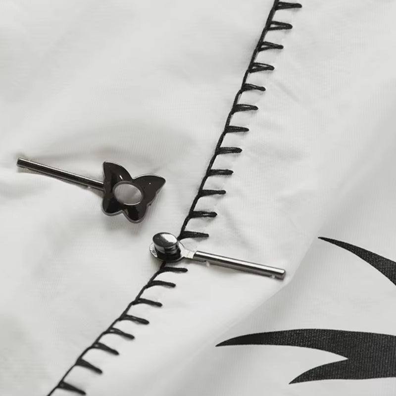 Y2K Artsy White Shirt