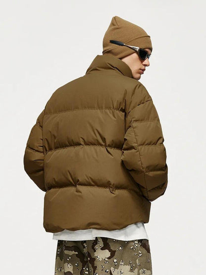 Y2K Asymmetric Puffer Jacket