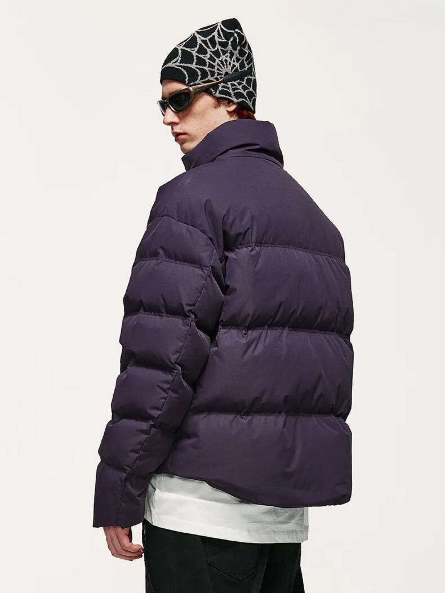 Y2K Asymmetric Puffer Jacket