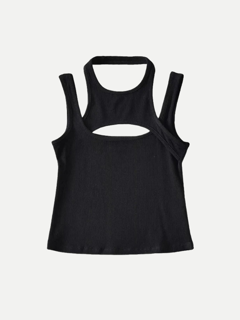 Y2K Asymmetric Tank Top