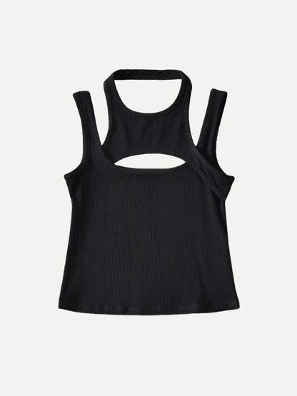 Y2K Asymmetric Tank Top