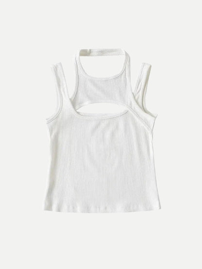 Y2K Asymmetric Tank Top