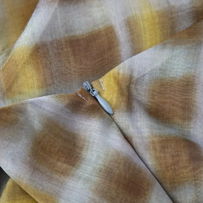 Y2K Asymmetrical Plaid Skirt