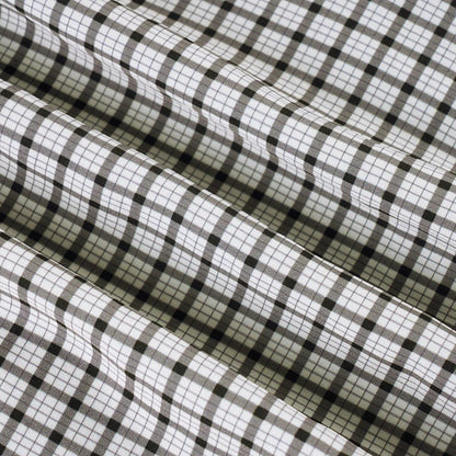 Y2K Back Tie Plaid Shirt