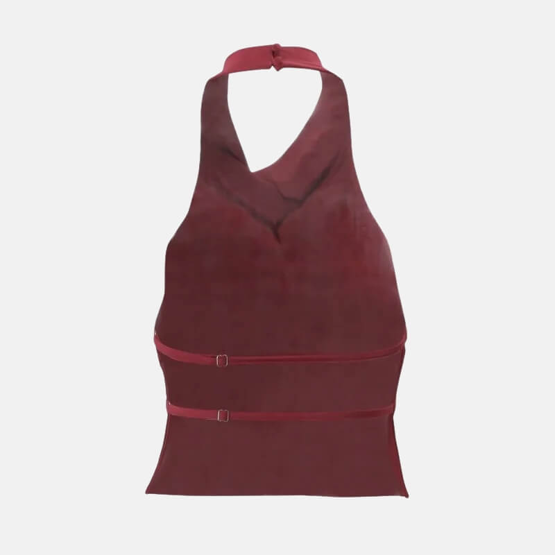 Y2K Backless Halter Top
