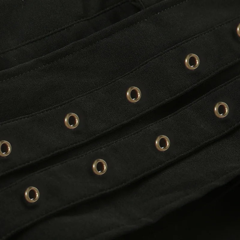 Y2K Baddie Buckle Shorts