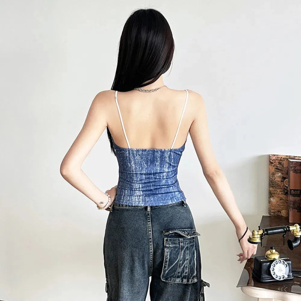 Y2K Baddie Corset Top