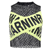 Baddie Fishnet Tank Top