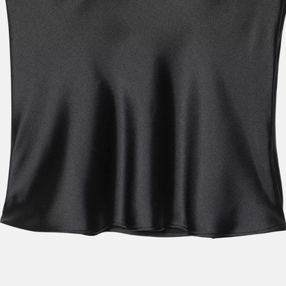 Y2K Baddie Satin Cami Top