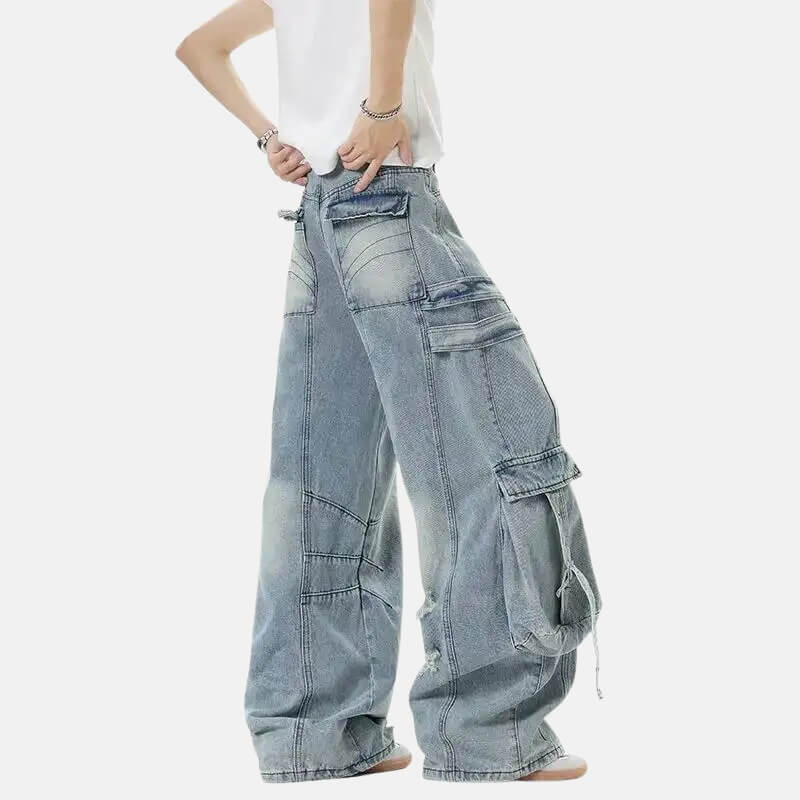 Y2K Baggy Cargo Jeans