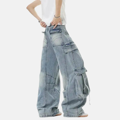 Y2K Baggy Cargo Jeans