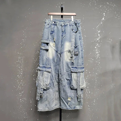Y2K Baggy Cargo Jeans