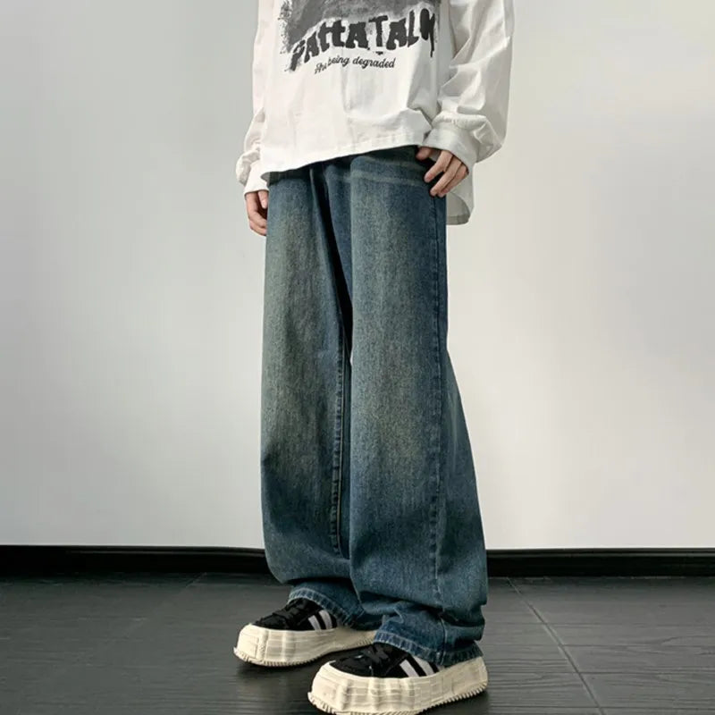Y2K Baggy Washed Denim Jeans