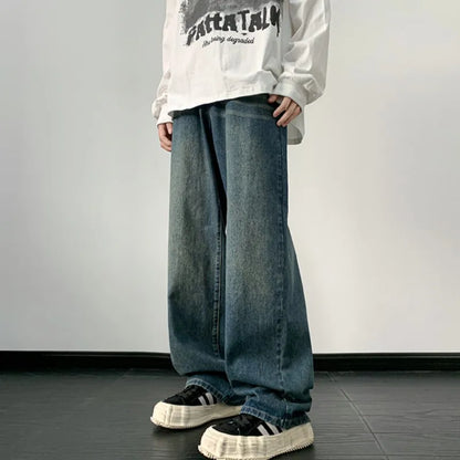 Y2K Baggy Washed Denim Jeans
