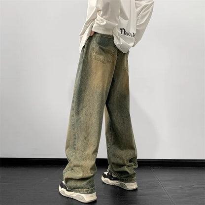 Y2K Baggy Washed Denim Jeans