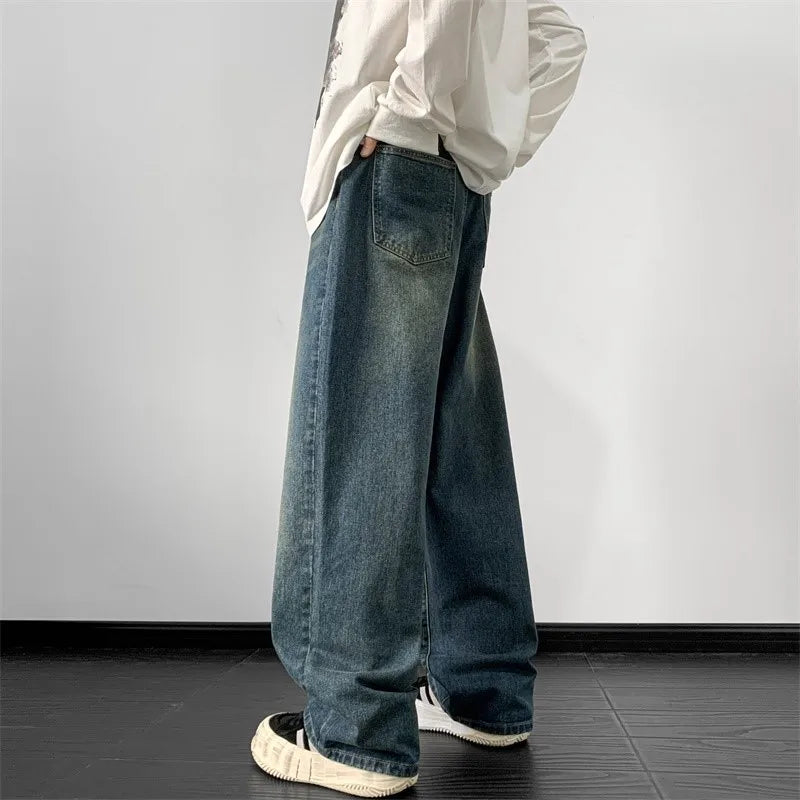 Y2K Baggy Washed Denim Jeans