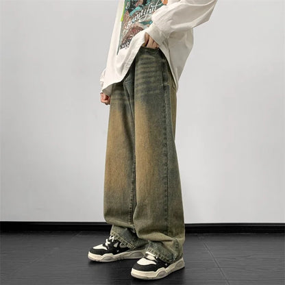 Y2K Baggy Washed Denim Jeans