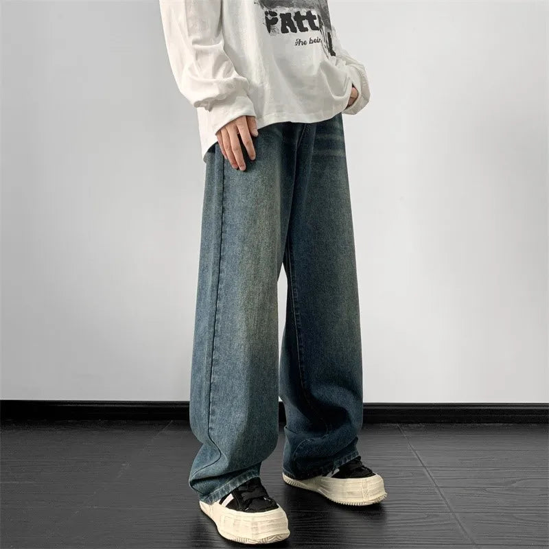 Y2K Baggy Washed Denim Jeans