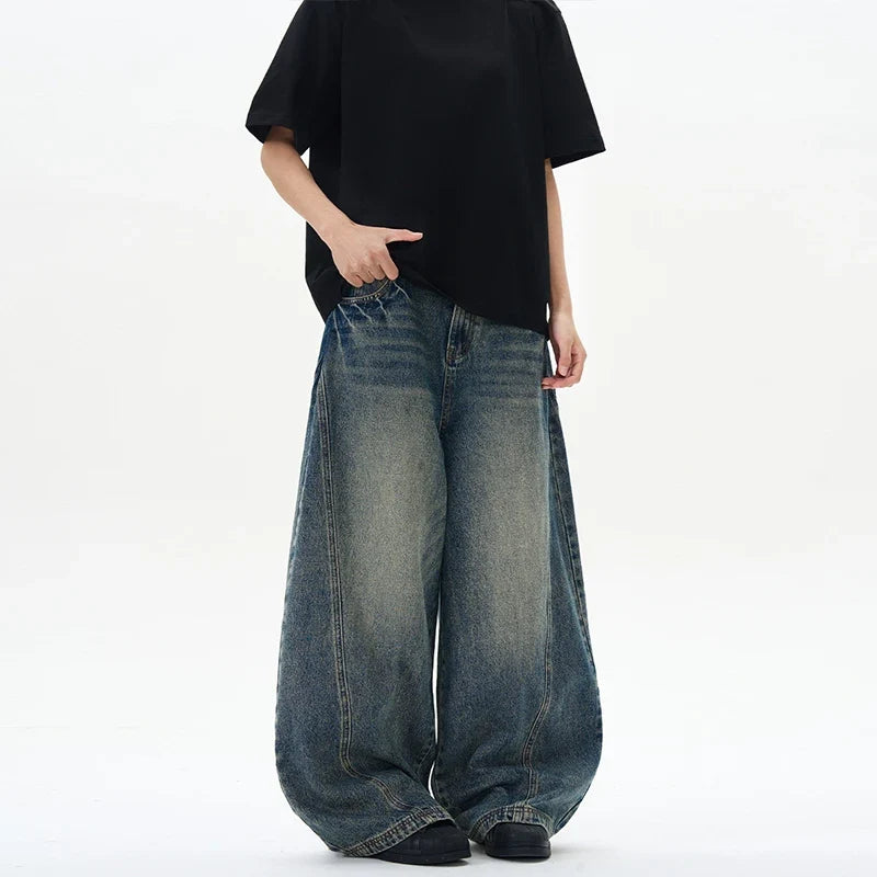 Y2K Balloon Leg Jeans