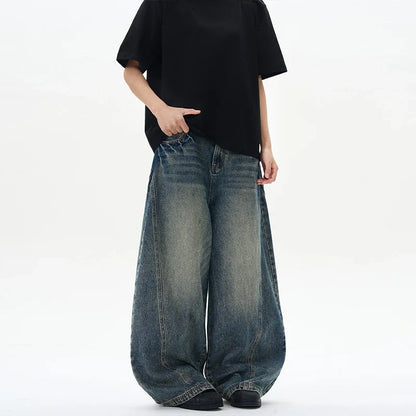 Y2K Balloon Leg Jeans