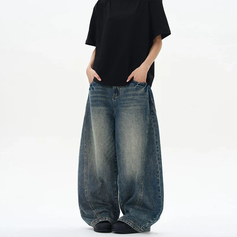 Y2K Balloon Leg Jeans
