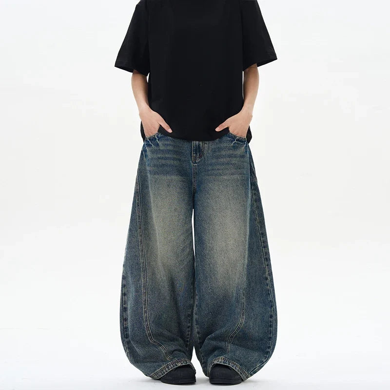 Y2K Balloon Leg Jeans