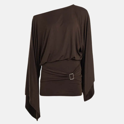 Y2K Batwing Sleeve Mini Dress