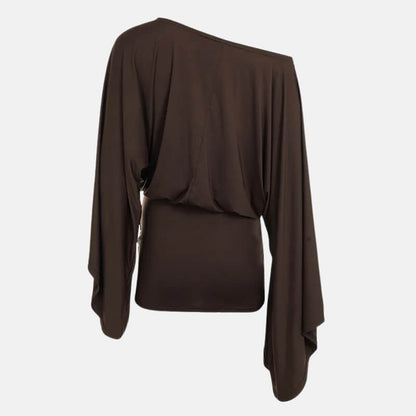 Y2K Batwing Sleeve Mini Dress