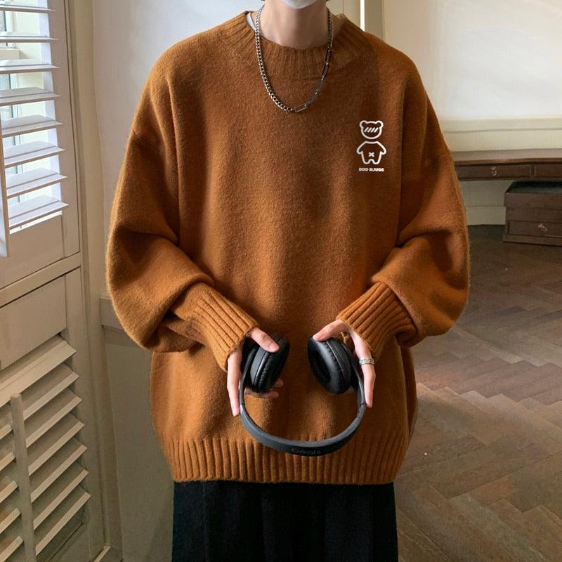 Y2K Bear Sweater
