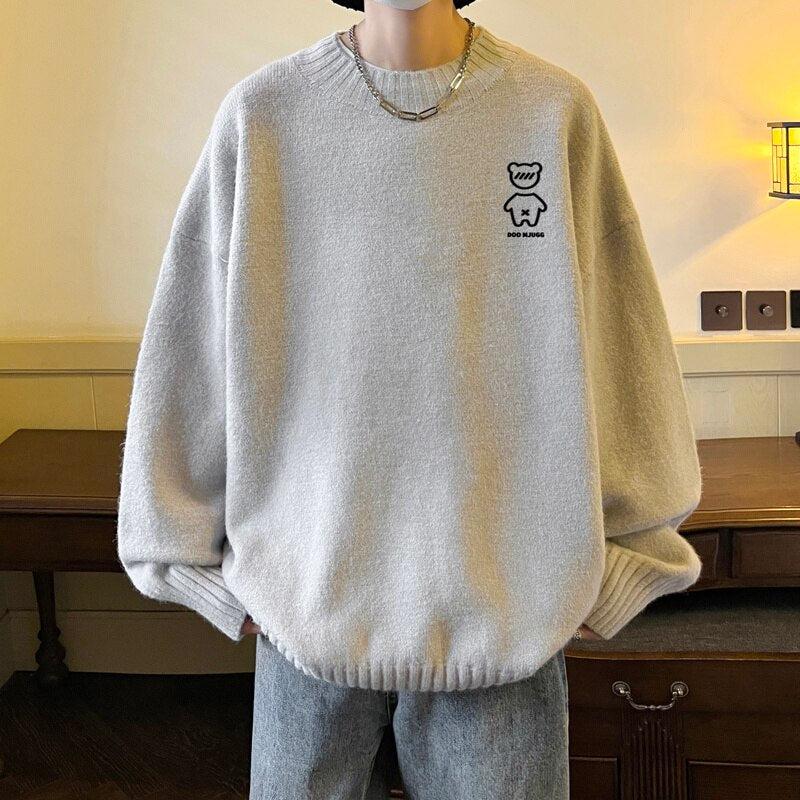 Y2K Bear Sweater