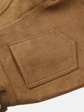 Suede Belted Shorts