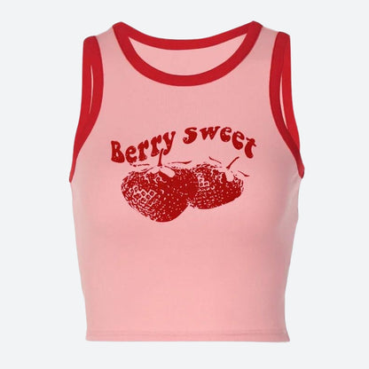 Berry Sweet Women's Crop Top