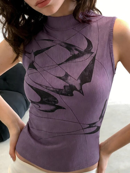 Y2K Bird Top