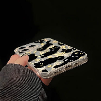 Y2K Black Cat Phone Case