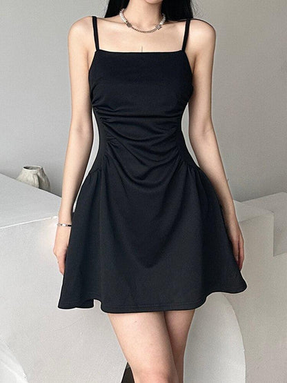 Y2K Black Mini Dress