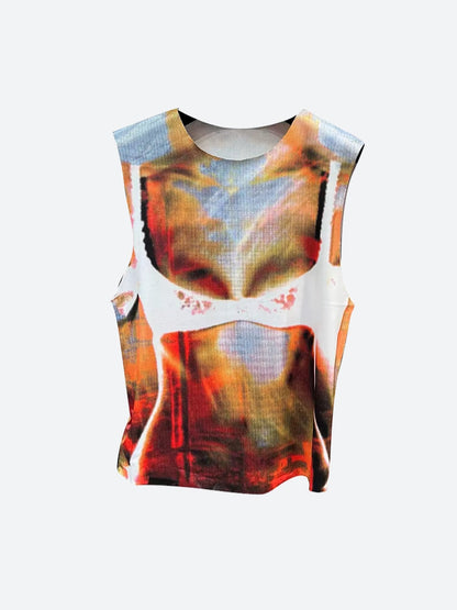 Y2K Body Printed Tank Top