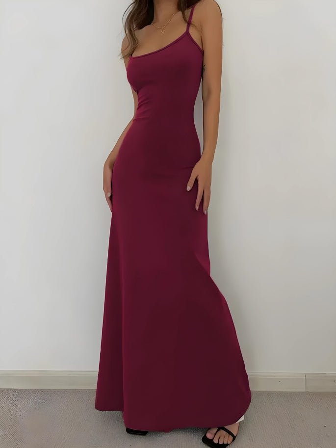 Y2K Bodycon Maxi Dress