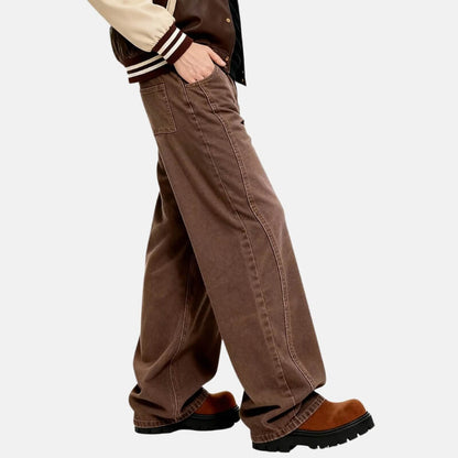 Y2K Brown Wash Jeans