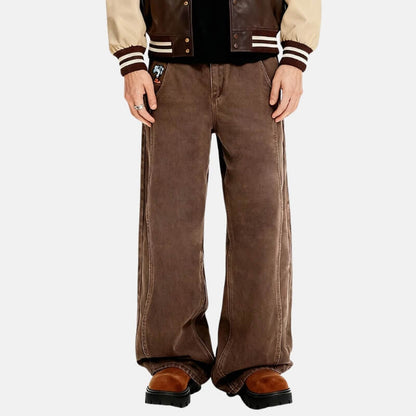 Y2K Brown Wash Jeans