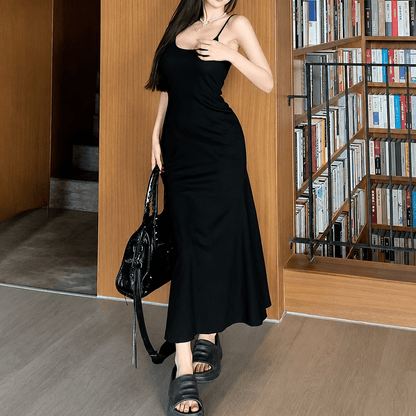 Y2K Butterfly Back Maxi Dress
