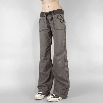 Y2K Cargo Utility Pants