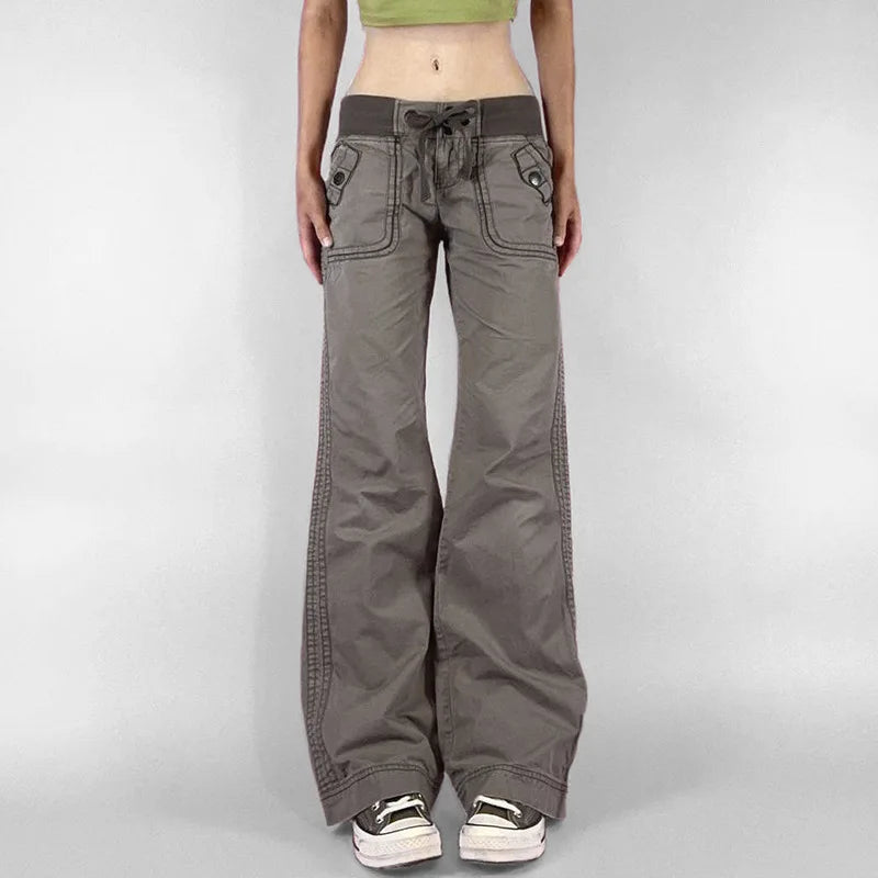Y2K Cargo Utility Pants