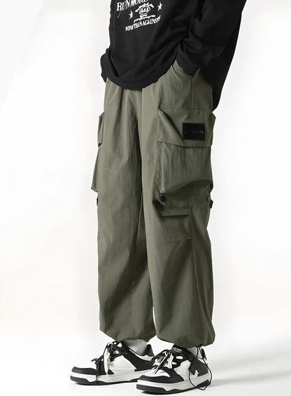 Y2K Casual Parachute Pants