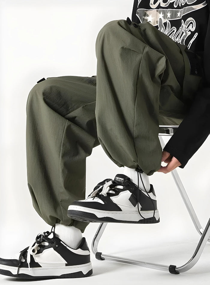 Y2K Casual Parachute Pants
