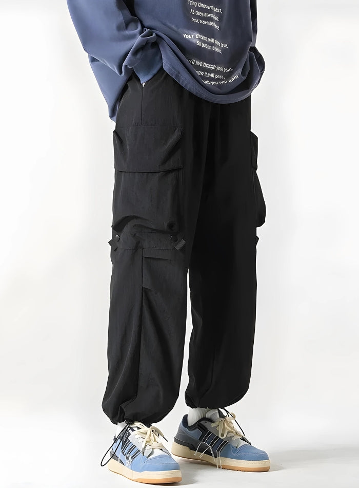 Y2K Casual Parachute Pants