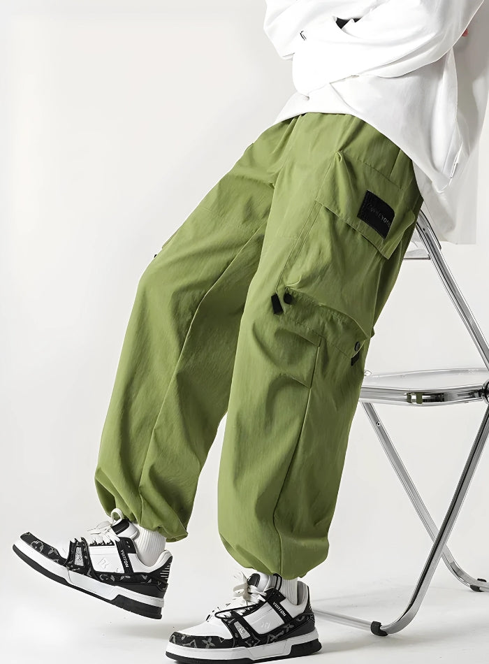 Y2K Casual Parachute Pants