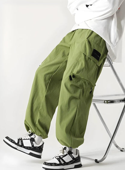 Y2K Casual Parachute Pants